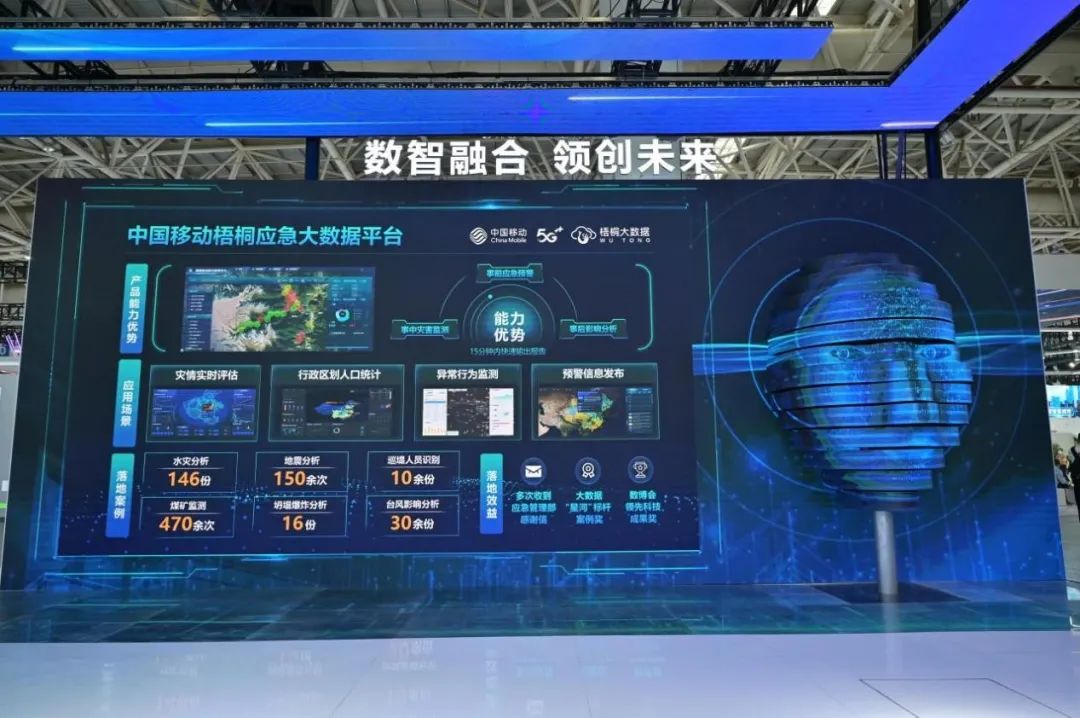 數字中國建設峰會丨走！去中國移動館觸摸數字脈動與大數據處理